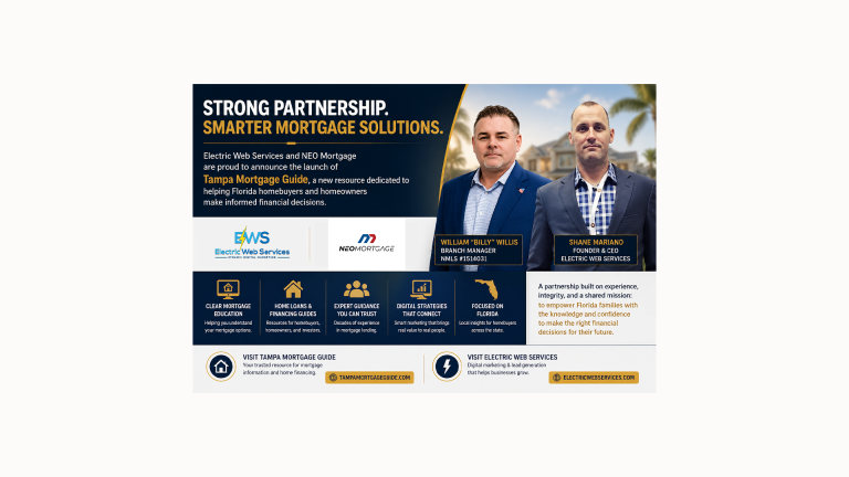 Neo Mortgage & Electric Web Services Partnership