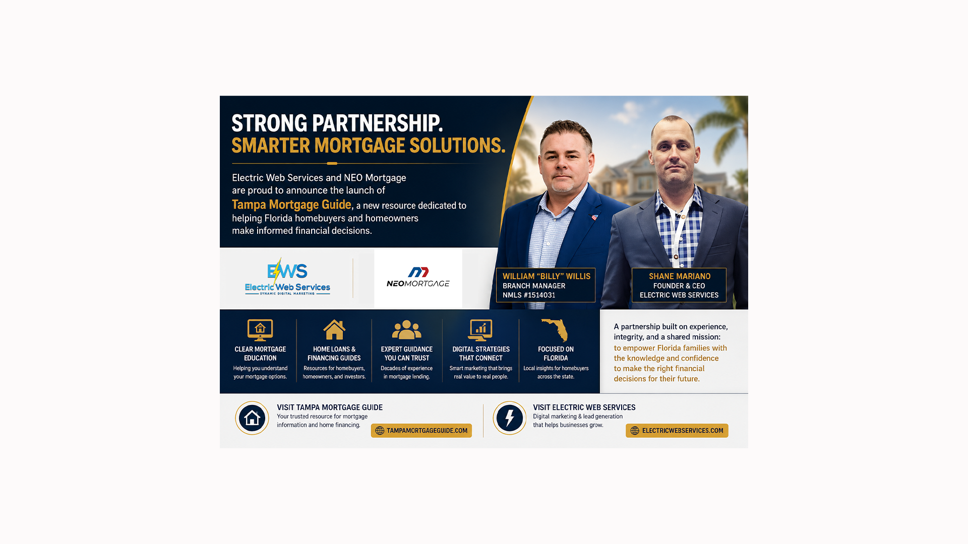 Neo Mortgage & Electric Web Services Partnership